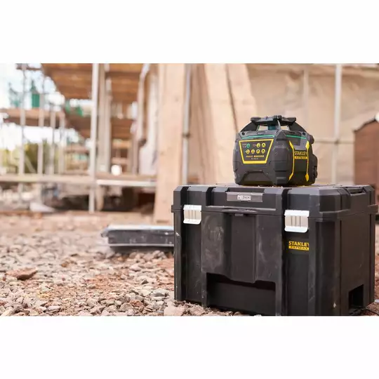 akumulatorowy laser obrotowy 80/600m z wiązką zieloną, Stanley Fatmax X750L-G [FMHT77448-1]
