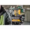 akumulatorowy, samopoziomujący laser 3-wiązkowy 360° z wiązką zieloną do 40m, 18V DeWALT [DCLE34031N-XJ] Li-Ion