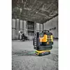 akumulatorowy, samopoziomujący laser 3-wiązkowy 360° z wiązką zieloną do 40m, 18V DeWALT [DCLE34031N-XJ] Li-Ion