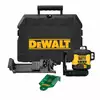 akumulatorowy, samopoziomujący laser 3-wiązkowy 360° z wiązką zieloną do 40m, 18V DeWALT [DCLE34031N-XJ] Li-Ion