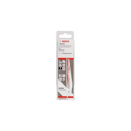 brzeszczot bagnetowy 10szt. do cięcia drewna z metalem, 150mm, Bosch S 956 DHM [2608653099]
