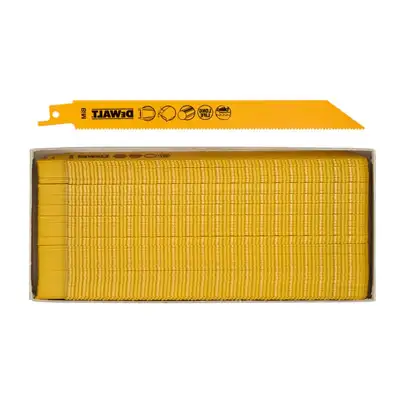 brzeszczot bagnetowy do cięcia metalu 14z, długość 203mm DeWALT [DT2323-1SZT] (1)