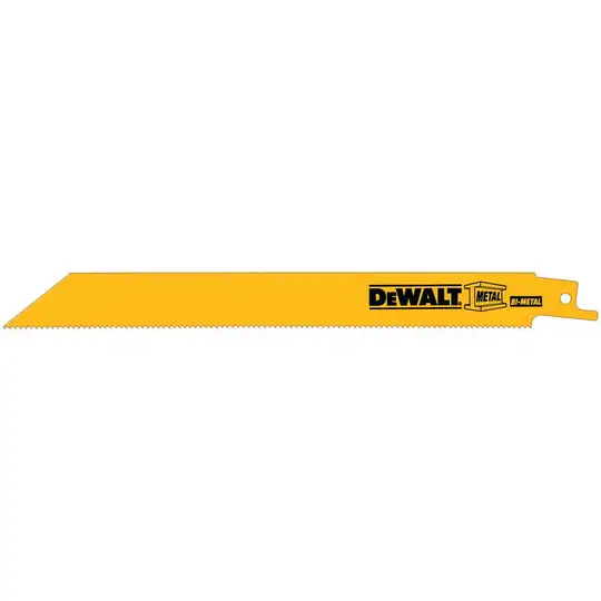 brzeszczot bagnetowy do cięcia metalu 14z, długość 203mm DeWALT [DT2323-1SZT] (1)