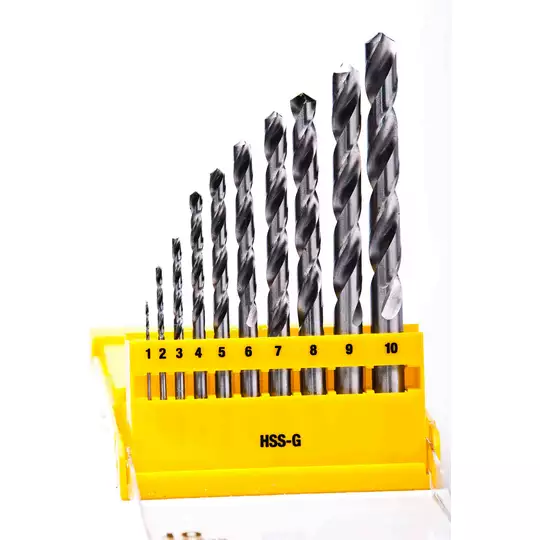 komplet 10szt. wierteł do metalu HSS-G DeWALT [DT5921-QZ]