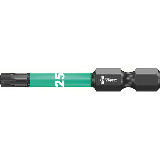 końcówka udarowa Impaktor 1/4" do śrub z gniazdem TORX, rozmiar TX25/50mm, Wera [05057665001]