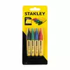 mini marker FTIP 4 kolory, Stanley [2-47-329] 4szt.