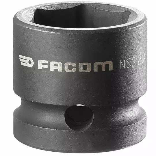 nasadka udarowa krótka, sześciokątna 1/2", rozmiar 14mm, Facom [NSS.14A]
