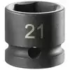 nasadka udarowa krótka, sześciokątna 1/2", rozmiar 21mm, Facom [NSS.21A]