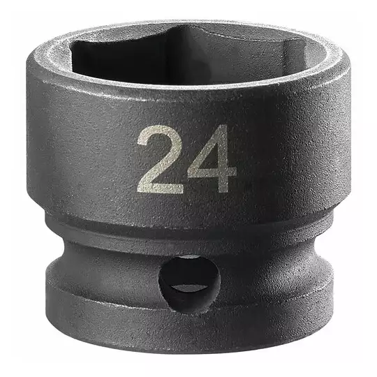 nasadka udarowa krótka, sześciokątna 1/2", rozmiar 24mm, Facom [NSS.24A]