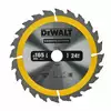 piła tarczowa do cięcia drewna 165/20/1,8mm, 24 zęby, CONSTRUCTION DeWALT [DT1934-QZ]