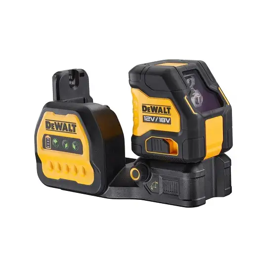 samopoziomujący laser krzyżowy z wiązką zieloną, 30m, DeWALT [DCE088NG18-XJ]