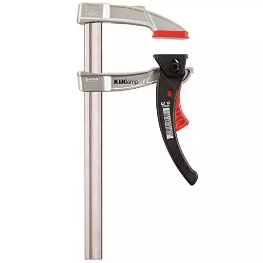 ścisk ślusarski dźwigniowy szybkomocujący stalowy 200x80mm KliKlamp Bessey [KLI20]