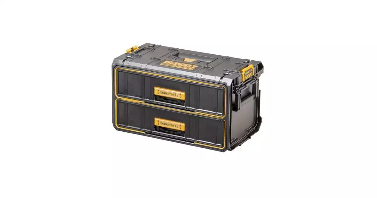 DeWALT DWST83529-1 TOUGHSYSTEM 2.0 két fiókos modul - Barkács Sarok