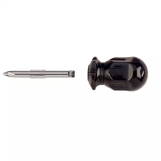 wkrętak krótki z grotem dwustronnym, do śrub Philips PH2 / do śrub płaskich 1x6mm, ERGO, Bahco [1016]