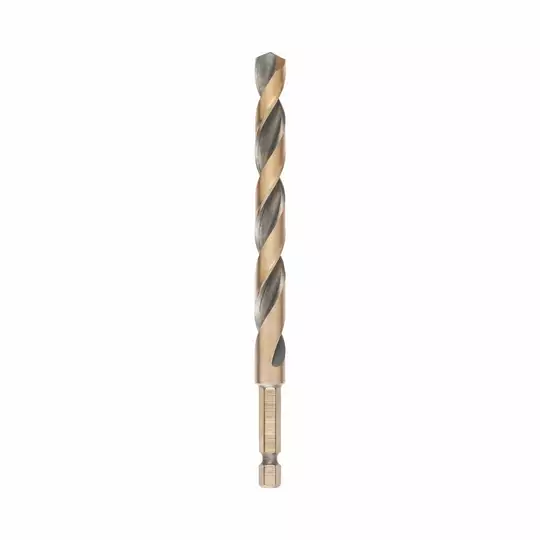 zestaw 10 szt. wierteł do metalu Black&amp;Gold mocowanie 1/4", DeWALT [DT20620-QZ] TOUGH CASE+