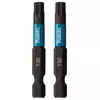 zestaw 2 szt. końcówek udarowych Torx T30/50mm, IMPACT BLACK MAKITA [B-63806]