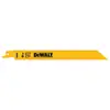 zestaw 5 szt. brzeszczotów bagnetowych BiM do piły szablastej, 10 zębów/cal, długość 203mm, Dewalt [DT90383-QZ]