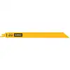 zestaw 5 szt. brzeszczotów bagnetowych BiM do piły szablastej, 10 zębów/cal, długość 304mm, Dewalt [DT90389-QZ]