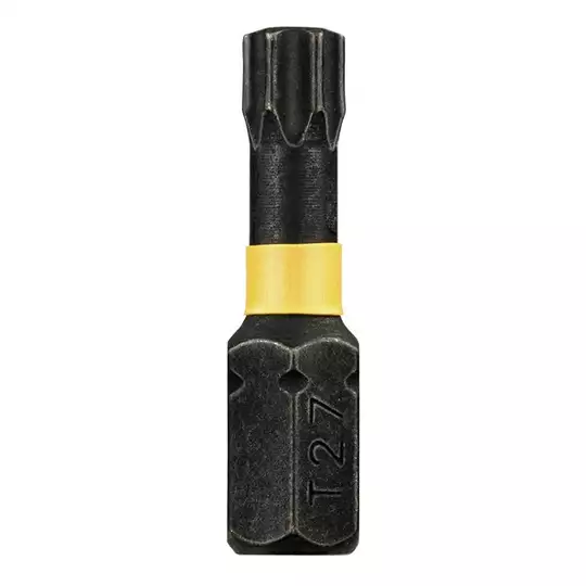 zestaw 5szt. końcówek udarowych Torsion TX27/25mm [DT7383T-QZ]