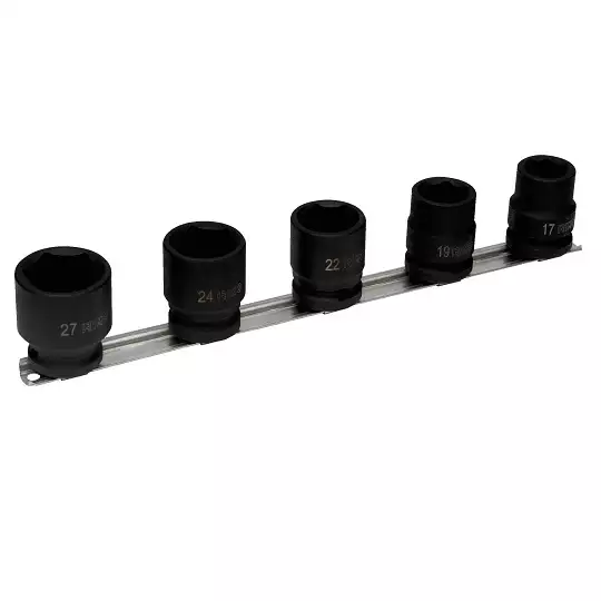 zestaw 5szt. nasadek udarowych sześciokątnych 1/2" M17-M27 Irimo [167-91-2]