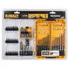 zestaw 63 szt. wierteł do metalu i betonu oraz końcówek PH, PZ, TX, EXTREME DeWALT [DT70759-QZ] Medium Tough Case+
