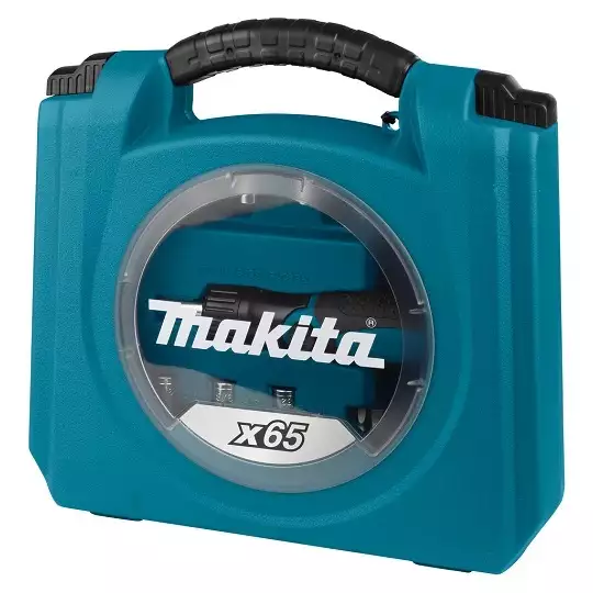 zestaw 65szt. końcówek i nasadek z wkrętakiem grzechotkowym, Makita [D-42020]