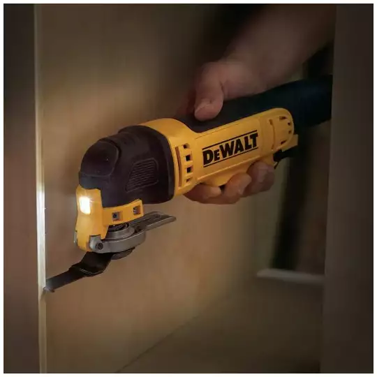 zestaw 8szt. brzeszczoty, stopa szlifierska + papiery do cięcia i drewna z gwoździami, PCV, płyt G-K, DeWalt [DT20731-QZ]