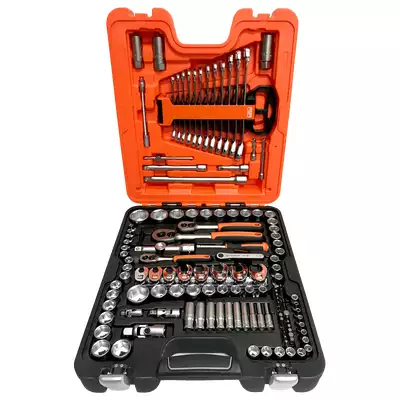 zestaw kluczy nasadowych 1/4", 3/8'' i 1/2", bitów i kluczy 137 szt. BAHCO [S137]