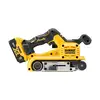 Akumulatorowa szlifierka taśmowa typu czołg, 75x533mm, 18V Li-Ion 2x5.0Ah, DeWalt [DCW220P2-QW]