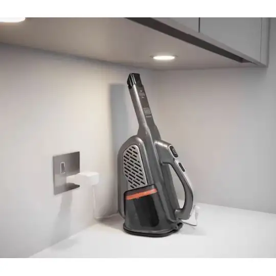 Akumulatorowy odkurzacz Dustbuster ze stacją ładującą 18V, Black+Decker [BHHV520JF-QW] Li-Ion,