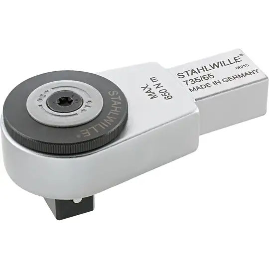 Grzechotka wtykowa 22x28mm, na kwadrat 3/4" Stahlwille [58251065] 735/65