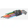 Komplet 9 kluczy trzpieniowych TORX kolorowych BAHCO [C1997TORX/9P]