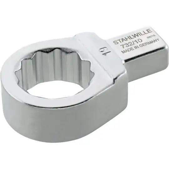 Końcówka wymienna 9x12mm, 732/10 7mm Stahlwille [58221007] klucz oczkowy 7mm