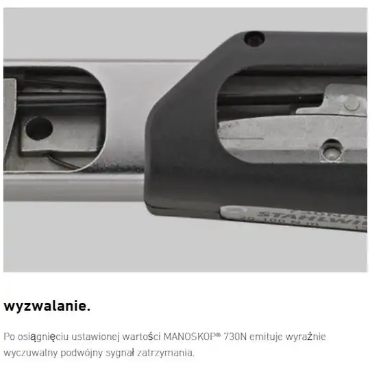 Mechaniczny klucz dynamometryczny z grzechotką wtykową, 4-20Nm STAHLWILLE [PR-50181102] Manoskop 730N/2