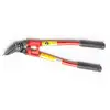 Nożyce dwuręczne, dźwigniowe do cięcia blachy i taśm stalowych, kątowe HIT [SS-450]