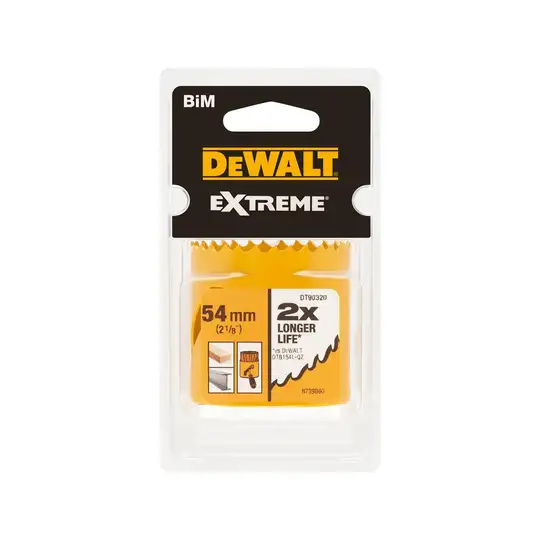 Piła otwornica 54mm, bimetaliczna serii EXTREME DeWalt [DT90320-QZ]