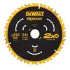 Piła tarczowa do cięcia drewna 210x30x2,4mm, 24 zęby, EXTREME DeWALT [DT20432-QZ]
