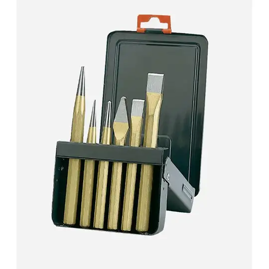 Zestaw 6szt. przecinaków, punktaków i wybijaków BAHCO [3736S/6]