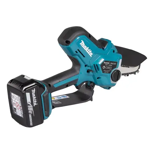 akumulatorowa pilarka do gałęzi łańcuchowa 10cm, 18V, Makita [DUC101SF01] 3,0Ah, Li-Ion, LXT