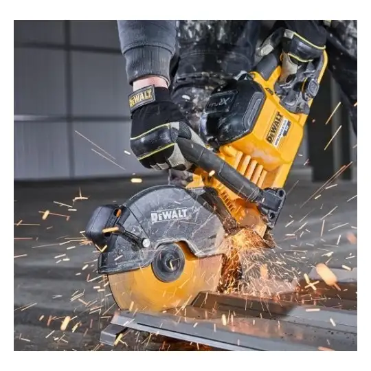 akumulatorowa przecinarka tarczowa do betonu i stali 230mm,  54V Li-lon, FlexVolt 2x9,0Ah DeWalt [DCS690X2]