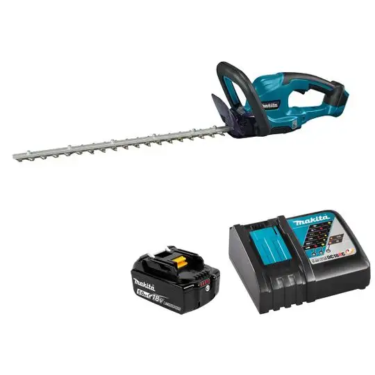 akumulatorowe nożyce do żywopłotu 18V, 50cm, Makita [DUH507RT] 5,0Ah, Li-Ion, LXT