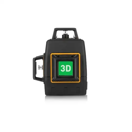 akumulatorowy samopoziomujący laser 3-wiązkowy 360° 3D, z wiązką zieloną do 40m, SMART [SM-06-03040G] 3,6Ah/3,7V, Li-Ion