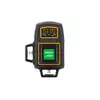 akumulatorowy samopoziomujący laser 3-wiązkowy 360° 3D, z wiązką zieloną do 40m, SMART [SM-06-03040G] 3,6Ah/3,7V, Li-Ion