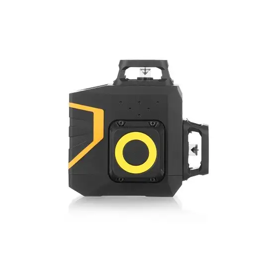 akumulatorowy samopoziomujący laser 3-wiązkowy 360° z wiązką zieloną do 30m, SMART [SM-06-03030GM] 4,0Ah/3,7V, Li-Ion
