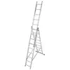 aluminiowa drabina wielofunkcyjna 3 elementowa 3x9 CORDA KRAUSE [033390] z funkcją ustawiania na schodach