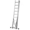 aluminiowa drabina wielofunkcyjna 3 elementowa 3x9 CORDA KRAUSE [033390] z funkcją ustawiania na schodach