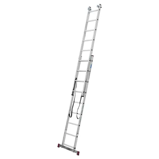 aluminiowa drabina wielofunkcyjna 3 elementowa 3x9 CORDA KRAUSE [033390] z funkcją ustawiania na schodach