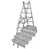 aluminiowa drabina wielofunkcyjna 3x6 TR CORDA KRAUSE [033369] z funkcją ustawiania na schodach