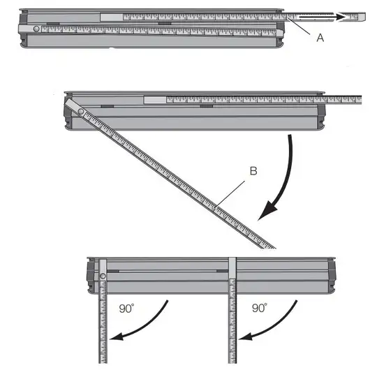 aluminiowa prowadnica równoległa do pilarek tarczowych DeWalt [DWS5100-XJ]
