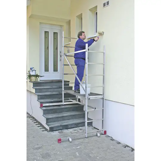 aluminiowe, rusztowanie montażowe, seria CORDA KRAUSE [916129] wysokość robocza 5m